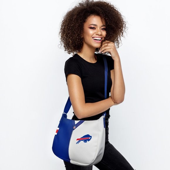 NFL Buffalo Bills Pebble Split Hobo Bag - Picture 2 of 2